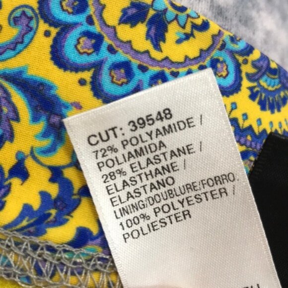 Athena Liesl Paisley High Waist Bikini Bottoms - Picture 6 of 8